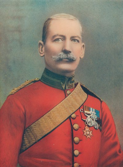 Major-Général J. B. B. Dickson. Commandant de la Quatrième Brigade de Cavalerie, Force de Campagne Sud-Africaine - English Photographer